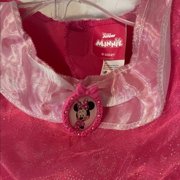 Minnie Mouse Disney Pink and White Polka Dot Kids Costume - Picture 2 of 5